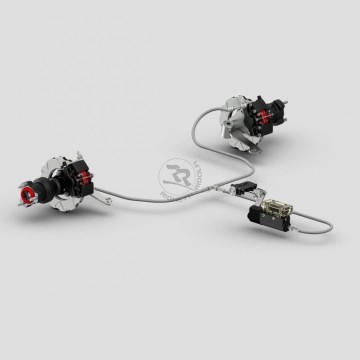 Goldkart MA20 voorremsysteem voetbediend