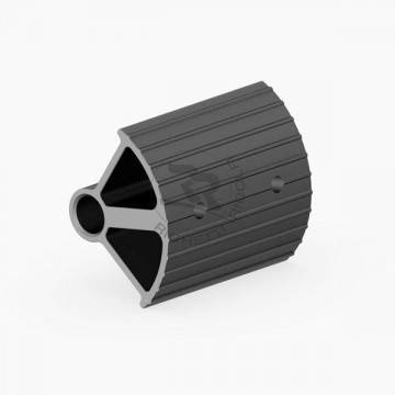 Pedaalverkorterset zwart