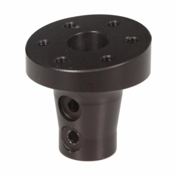 Goldkart stuursupport 16 graden hoek zwart