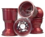 velgenset AMV alluminium 130/210MM TIGER (in 4 kleuren)