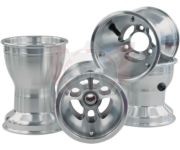 Douglas alluminium serie 130/180MM (voorvelgen met lagers)