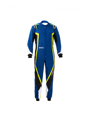 Sparco sparco kerb overall blauw geel
