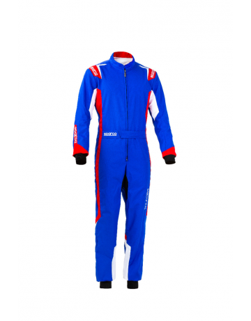Sparco sparco thunder overall blauw rood wit