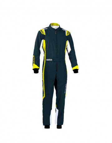 Sparco sparco thunder overall kids grijs geel