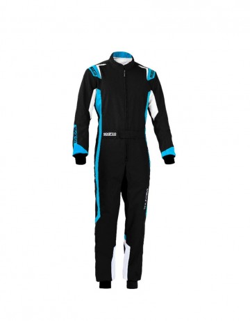 Sparco sparco thunder overall kids zwart blauw