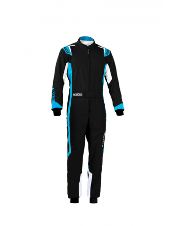Sparco sparco thunder overall zwart blauw