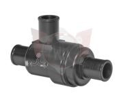 Thermostaat met bypass RR zwart