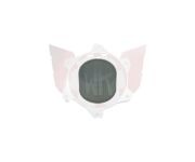 Dop klein voor op brandstoftank (zonder gat) zwart