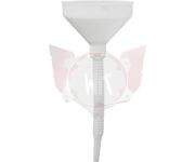 Trechter met flexibele slang