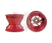 voorvelg met lagers alluminium racing 110MM (in 4 kleuren)