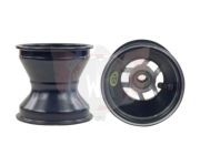 voorvelg met lagers alluminium 130MM racing (in 4 kleuren)