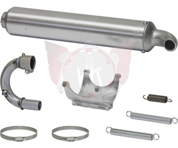 Nademper compleet met bocht en toebehoren